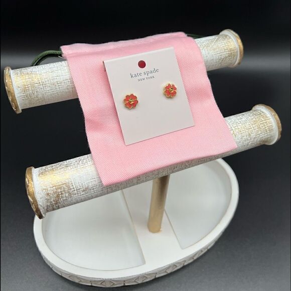 Kate Spade clover earrings - Picture 2 of 4